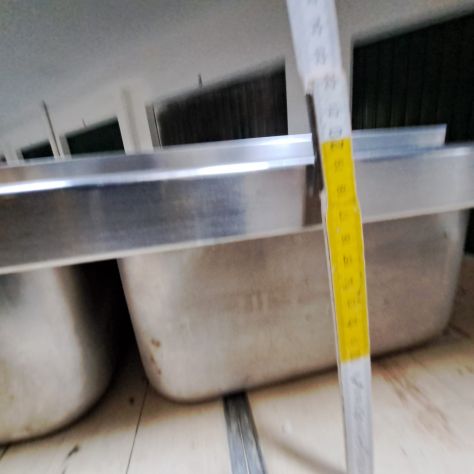 Lavello in acciaio artigianale doppia vasca - Foto 2