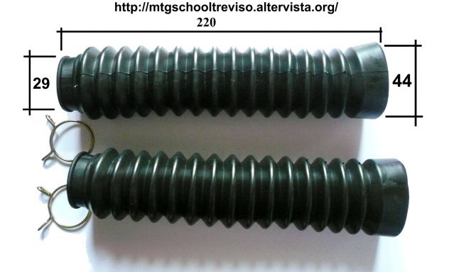 Soffietti parapolvere forcella per TUBONI - Foto 3