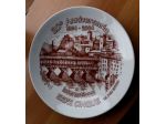 PIATTO DI CERAMICA DEL RICORDO DEI 20° ANNO DELLA ERRE CINQUE DI VICENZA -