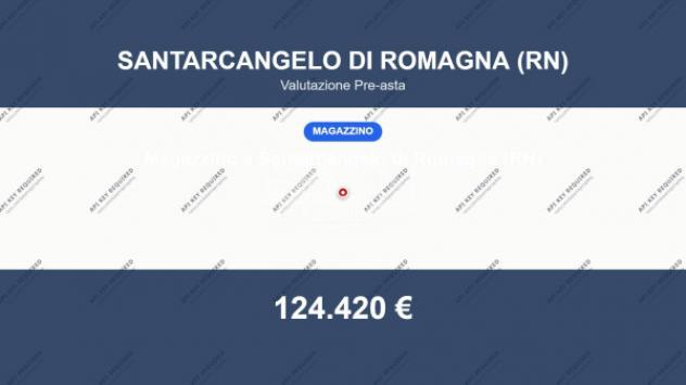 Immobile in asta di 264 m² in vendita a Santarcangelo di Romagna