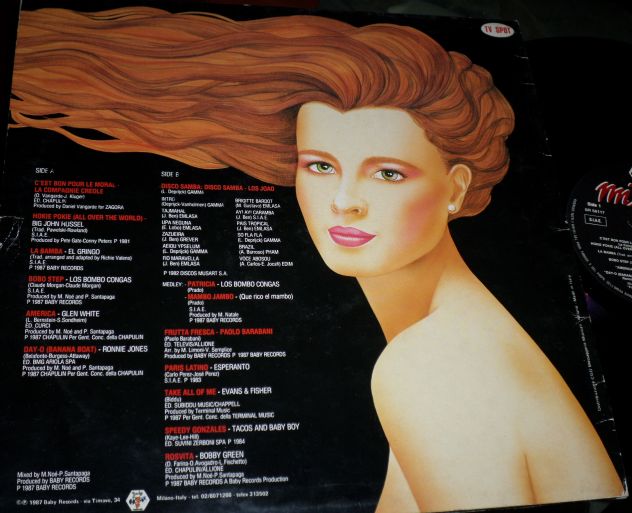 MIXAGE - Mixage Happy New Year Compilation LP / 33 rpm 1987 Italy Baby Records - Foto 2