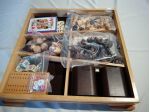 Scacchiera set giochi completo in legno, Italfama - Articolo Nuovo -