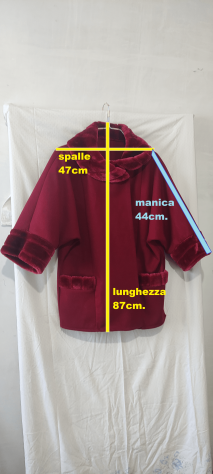Cappotto donna Tag.46 maniche 3/4 - Foto 7