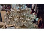 candelabro imponente a tre bracci 1930, peso 1 ql