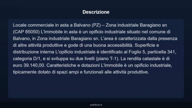 Immobile in asta di 7000 m² in vendita a Balvano - Foto 2