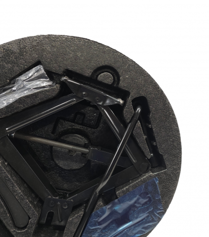 KIT ATTREZZI RUOTINO DI SCORTA FIAT 500 L Serie (351_352) 51952940 552 80 444, 940 C1.000, 955 A3.000 Diesel 1600 (12) - Foto 5