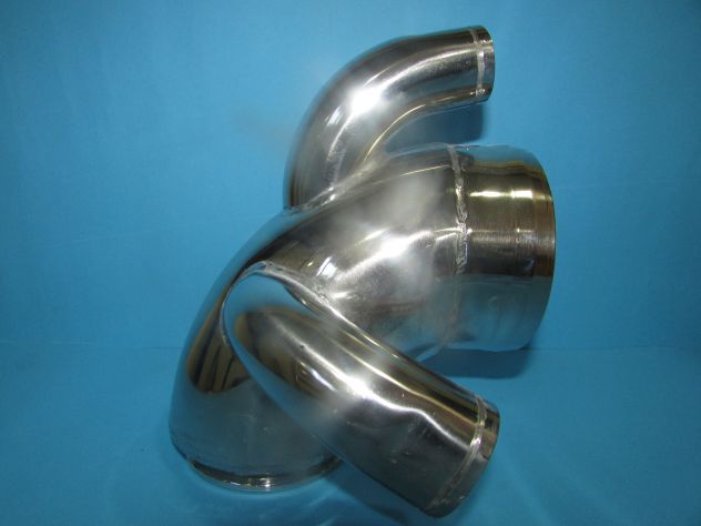 GOMITO/RISER in ACCIAIO INOX AISI 316L COMPATIBILE CON MOTORE: VOLVO PENTA