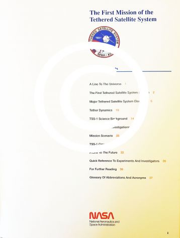 NASA Press Book Missione TSS-1 Space Shuttle - Foto 2