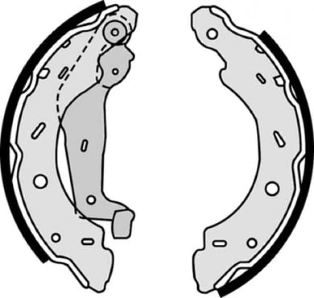 Brembo Kit Ganasce Freno S50504