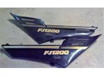 Yamaha FJ 1200 carene laterali blu e libretto uso manutenzione (LEGGERE TESTO)