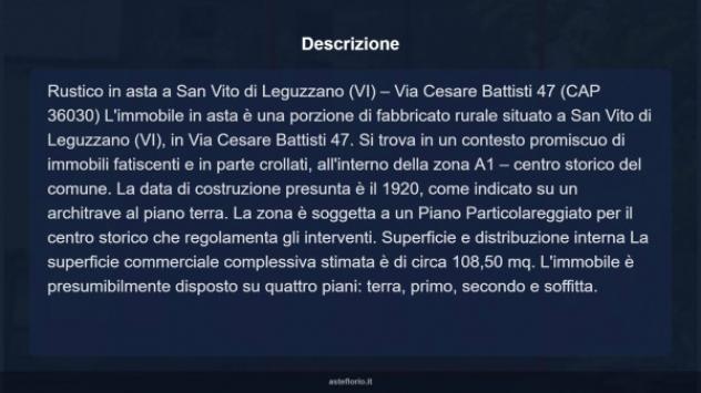 Immobile in asta di 108 m² in vendita a San Vito di Leguzzano - Foto 7