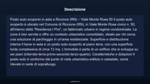Immobile in asta di 12 m² in vendita a Riccione - Foto 3