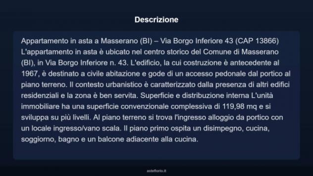 Immobile in asta di 119 m² con più di 5 locali in vendita a Masserano - Foto 4
