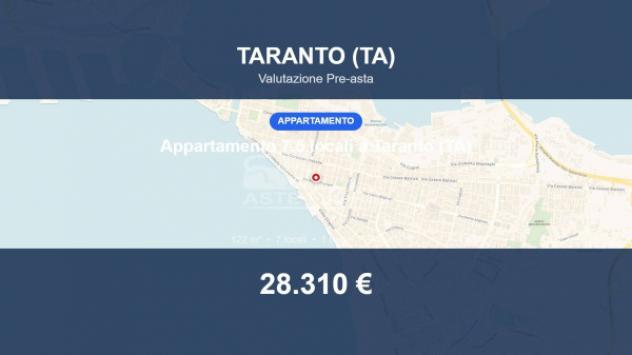 Immobile in asta di 122 m² in vendita a Taranto