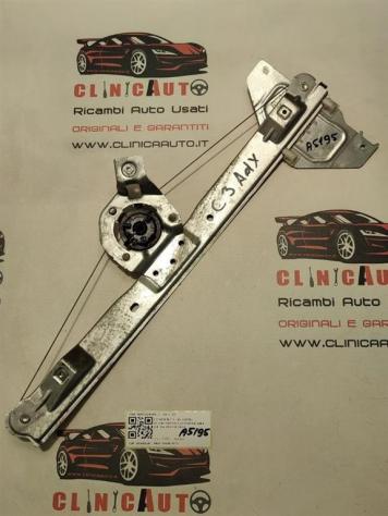 MECCANISMO ALZAVETRO ANT. DX CITROEN C3 Serie 9683129580 DV6ETED (0915)