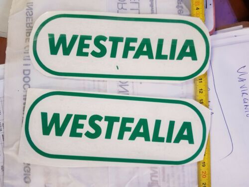 adesivi westfalia 2 elementi come in foto da 18 cm - Foto 2