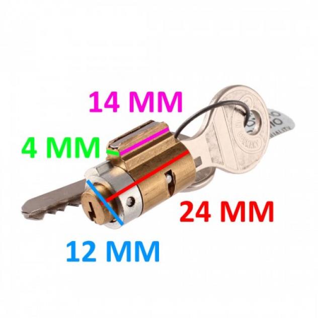 Bloccasterzo per Piaggio Vespa Ape Ciao epoca con innesto da 4 x 14 - 175227 175240 - Foto 2