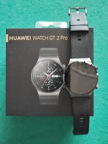 HUAWEI SMARTWATCH GT 2 PRO BLACK COME NUOVO 2022 - Foto 2