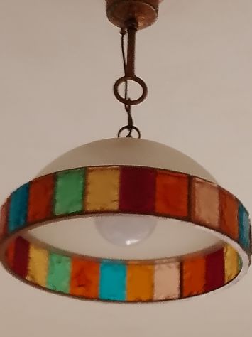 Coppia Lampadari Vintage Anni 60/80 Pezzi unici Collezionismo Veneziano - Foto 2