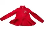 Felpa rossa originale fay 6/8 anni (felpata)