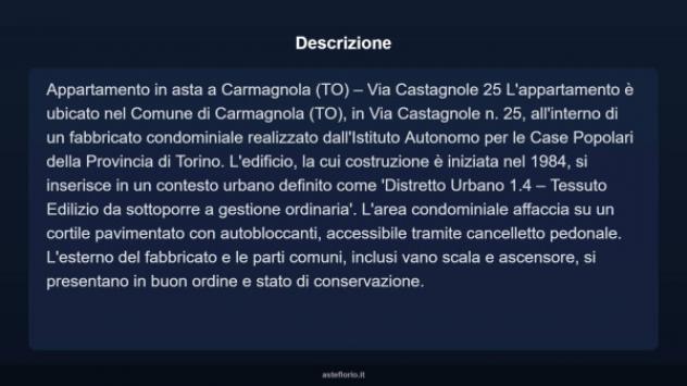Immobile in asta di 97 m² in vendita a Carmagnola - Foto 5