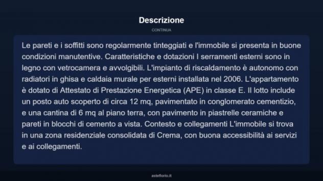 Immobile in asta di 51 m² in vendita a Crema - Foto 5
