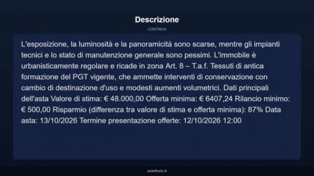 Immobile in asta di 121 m² in vendita a Teglio - Foto 12