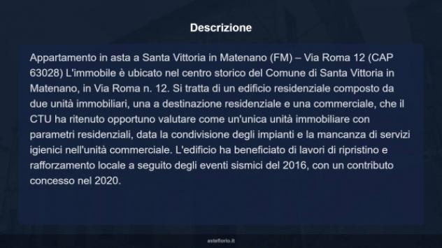 Immobile in asta di 352 m² con più di 5 locali in vendita a Santa Vittoria in Matenano - Foto 11