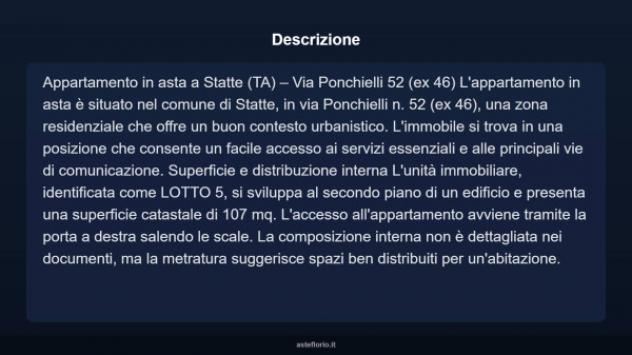 Immobile in asta di 107 m² in vendita a Statte - Foto 4
