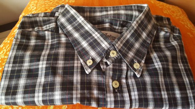 CAMICIA IN COTONE MANICA LUNGA A QUADRI - Foto 5