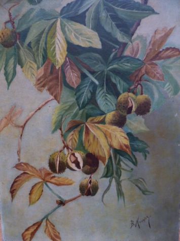 Quadro ad olio su tela anni '40 - firmato - Foto 2