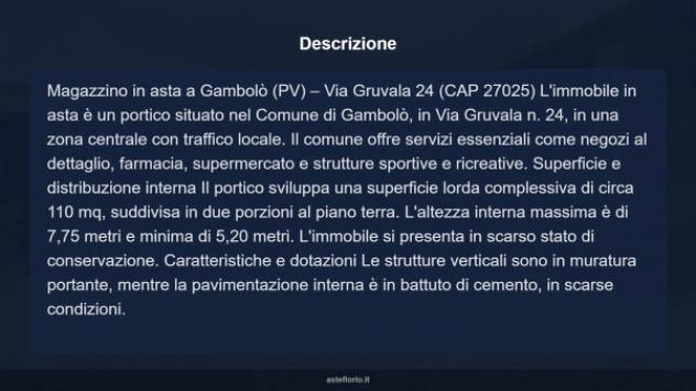 Immobile in asta di 110 m² in vendita a Gambolò - Foto 9