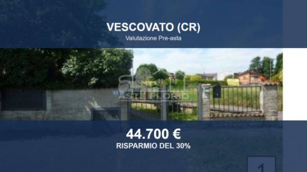 Immobile in asta di 80 m², box auto in vendita a Vescovato