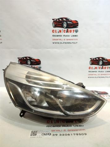 FARO ANTERIORE DESTRO RENAULT Clio Serie 260102796R K9K608 (0815)