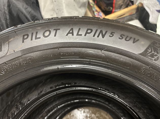 Michelin Pilot Alpin 5 SUV 225/60 R18 104H M+S – 4 gomme – DOT 4919 - Foto 3