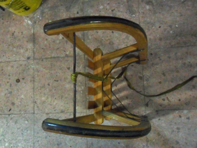 originale slittino in legno anni 70 - Foto 3