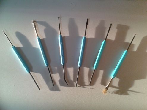 Set Attrezzi per pulizia Saldatura e Dissaldatura SMD