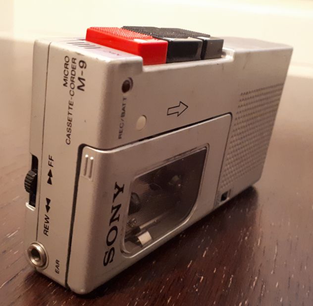 RARO REGISTRATORE SONY M-9 MICROCASSETTE-CORDER. - Foto 6