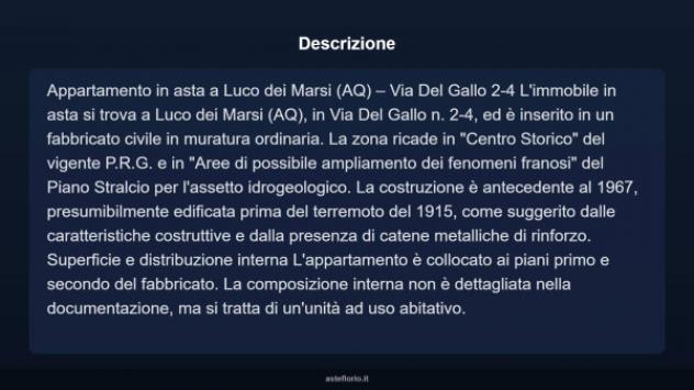 Immobile in asta di 80 m² in vendita a Luco dei Marsi - Foto 12