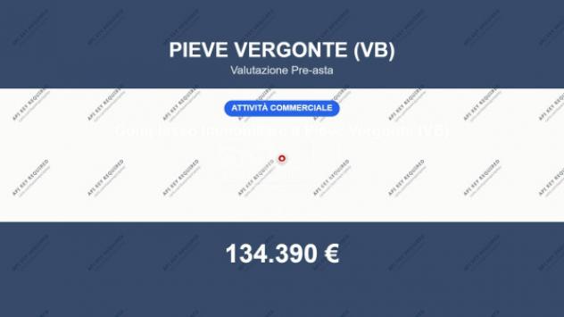 Immobile in asta di 348 m² in vendita a Pieve Vergonte