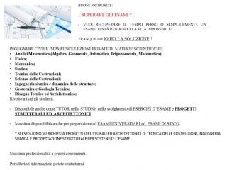 RIPETIZIONI DI MATEMATICA - FISICA E DISEGNO