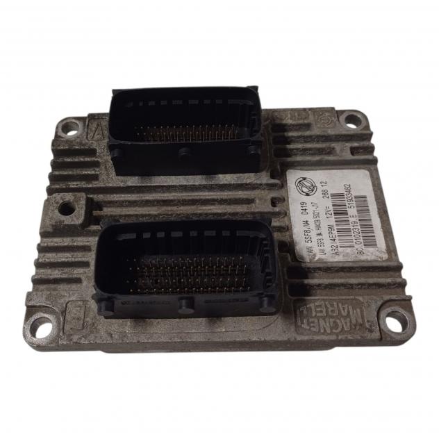 CENTRALINA MOTORE FIAT Panda 2° Serie 51933482 169A4000 diesel 1242 (0310) - Foto 3