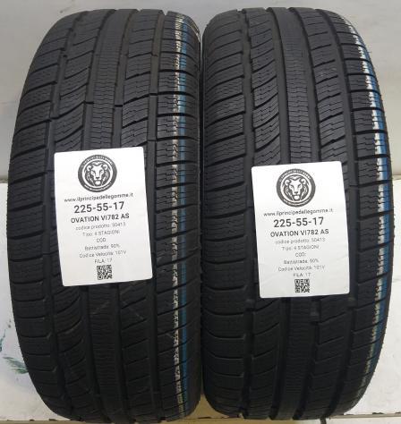 2 GOMME 225 55 17 OVATION A50413