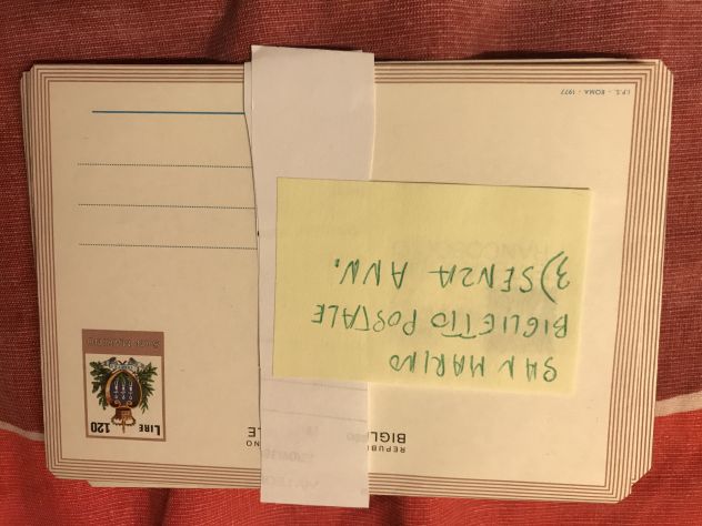 284 cartoline e buste di San Marino - Foto 6