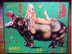 Kino Mistral omaggio a Mel Ramos Hippopotamus 1967