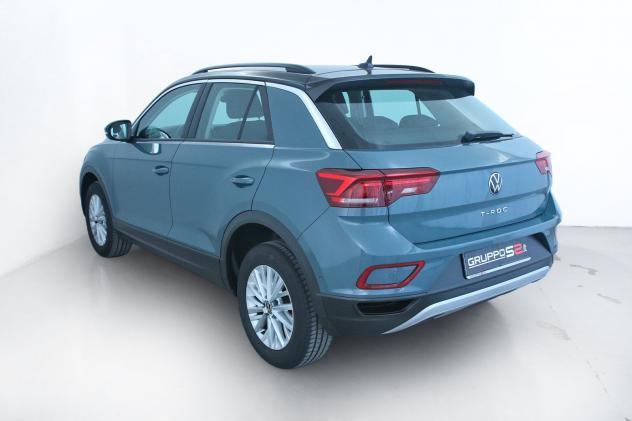 Volkswagen T-Roc 1.0 TSI Life / Fari LED - Park Assist - Adaptive Cruise Control - Climatronic trizona - Digital Cockpit - Tetto in contrasto nero - Foto 6