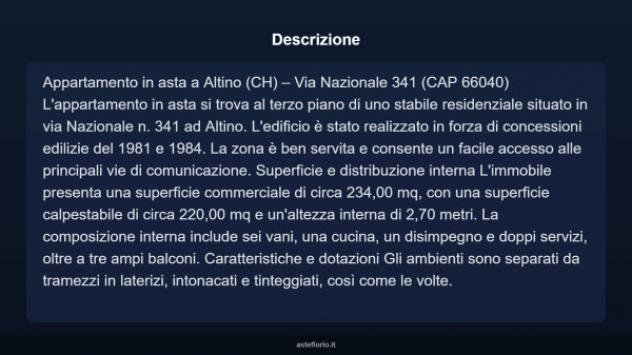 Immobile in asta di 234 m² in vendita a Altino - Foto 12