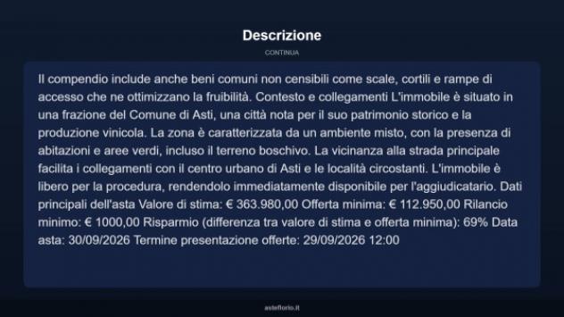 Immobile in asta di 150 m² in vendita a Asti - Foto 10
