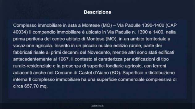 Immobile in asta di 657 m² in vendita a Montese - Foto 8