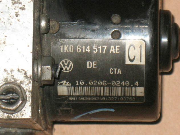1K0614517AE POMPA ABS VW GOLF V AUDI A3 C1 1K0614517AE 1K0907379AC - Foto 2